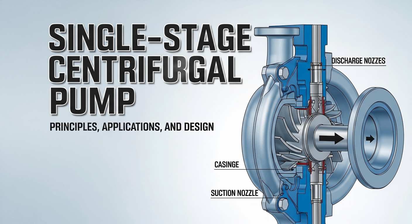 Pambuka kanggo Pompa Centrifugal Single-Stage