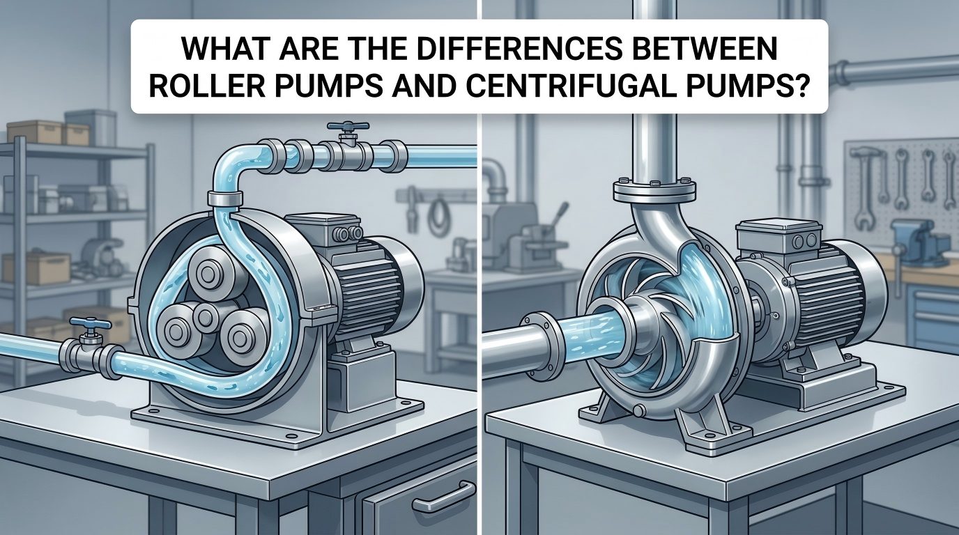 Apa Bedane Antarane Pompa Roller lan Pompa Centrifugal?
