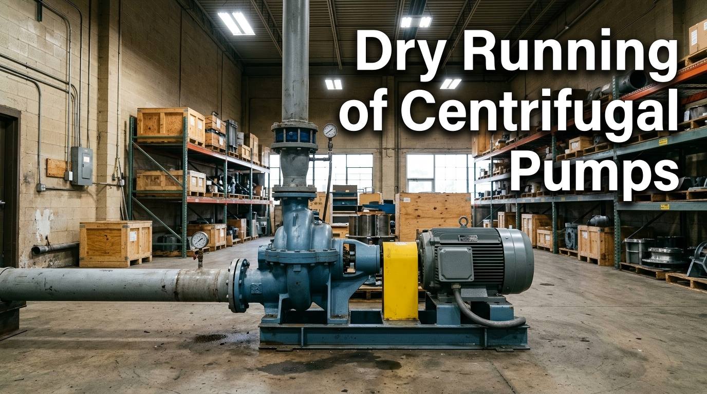 Apa Dry Running Pompa Centrifugal?