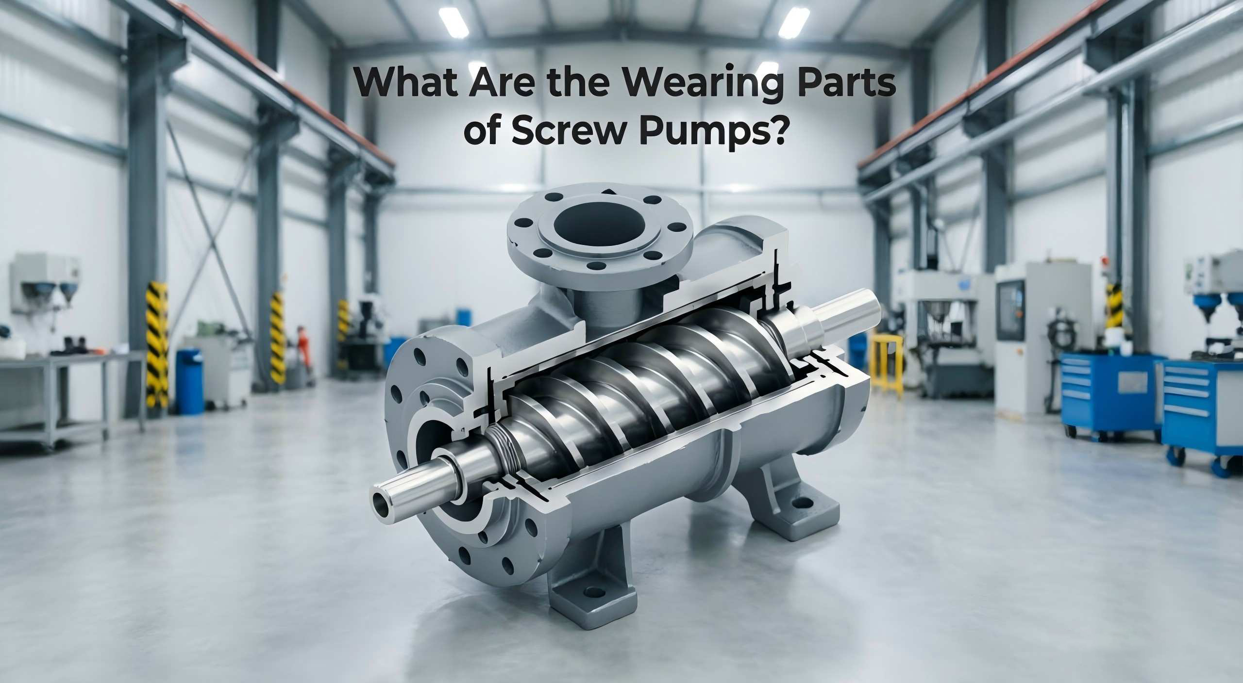 Apa Bagian Nganggo Pompa Screw?