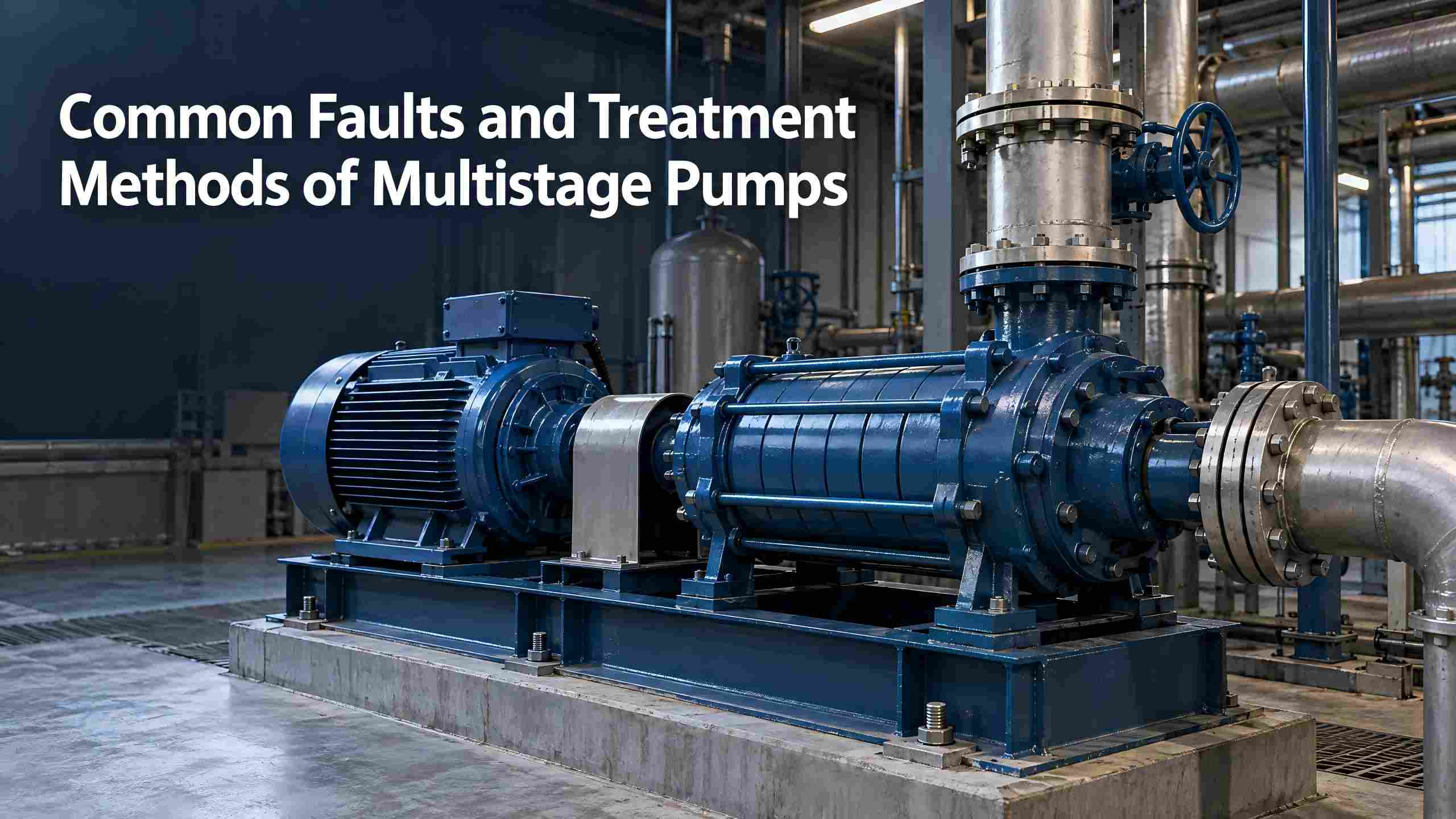 Kesalahan Umum lan Cara Perawatan Pompa Multistage