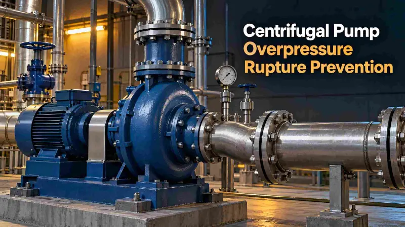 Centrifugal Pump Overpressure Nyegah Pecah