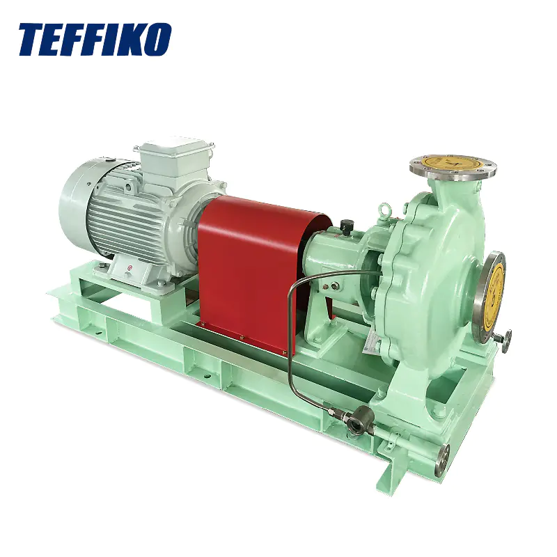 Pompa Oh1 Horisontal Centrifugal kanggo aliran kimia